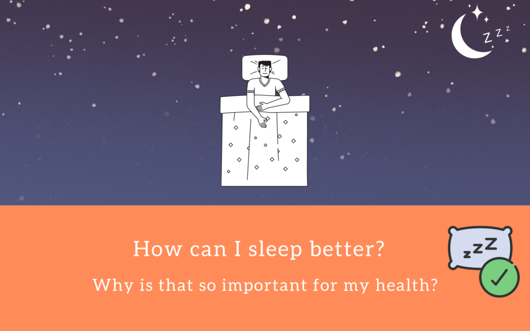 How can I sleep better?